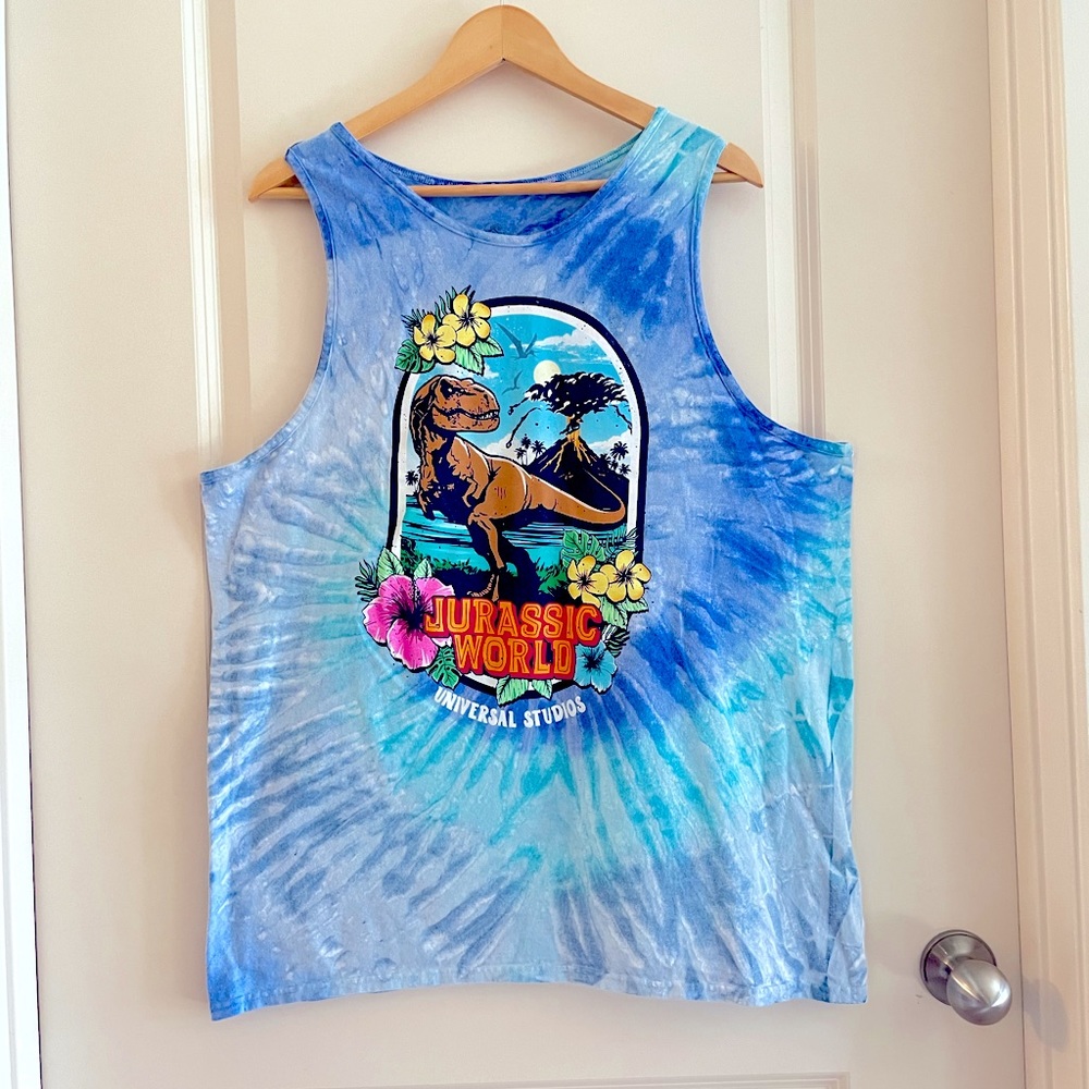 Jurassic World Tie Dye Tank Top from Universal Studios